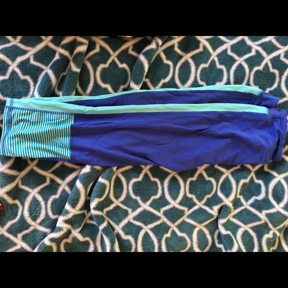 Capri Blue Leggings